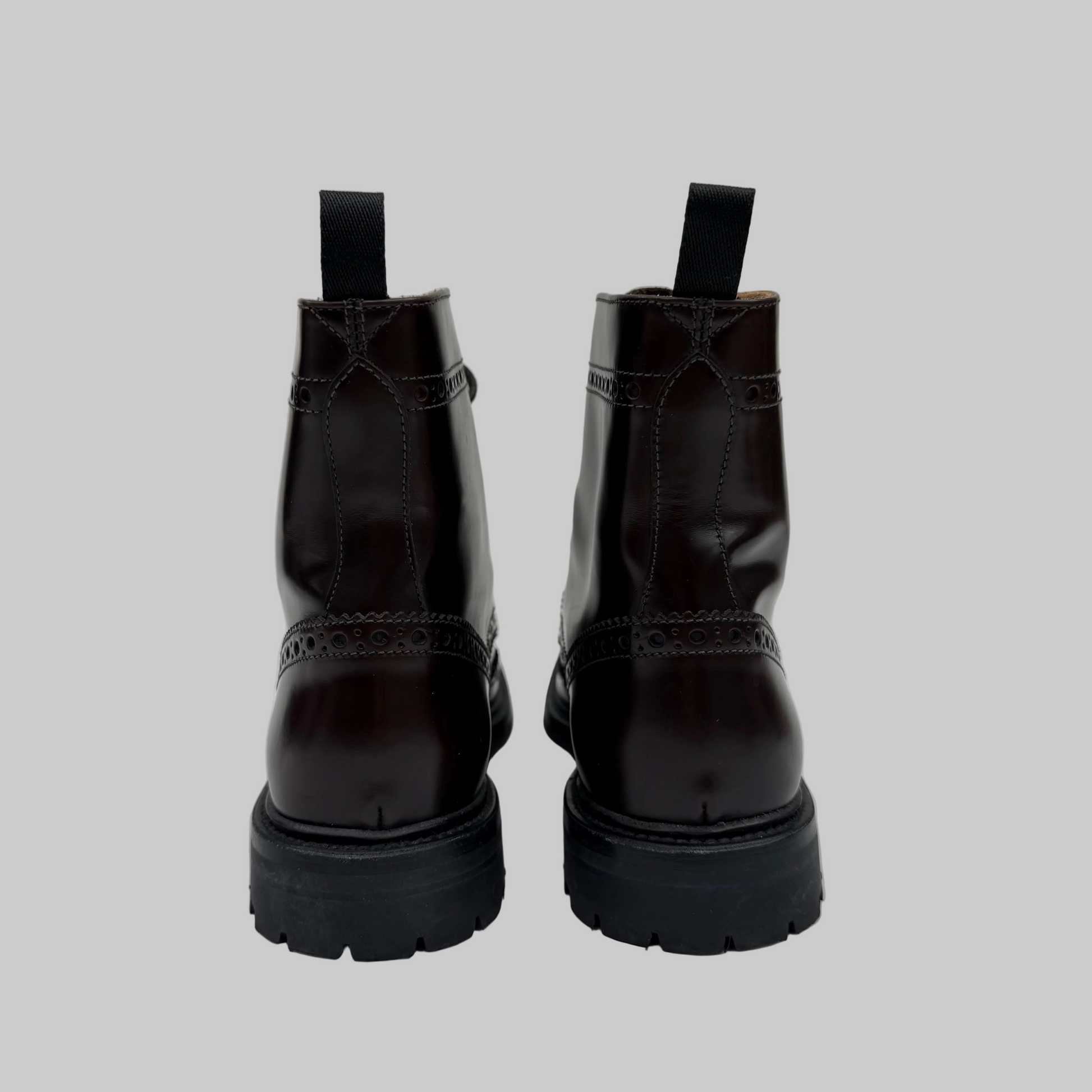 CHURCH'S Stivaletto "Agnes" stringato modello inglese marrone