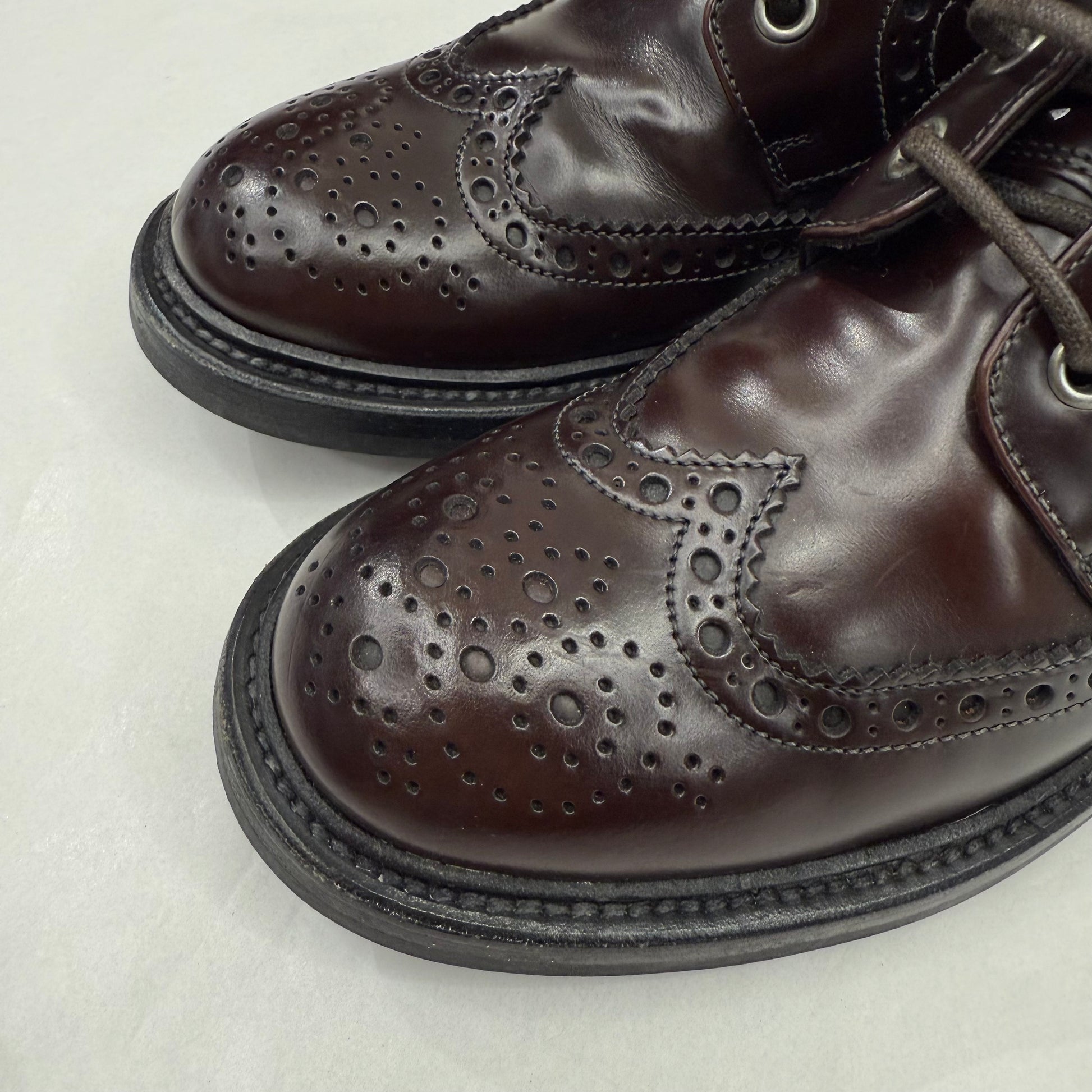 CHURCH'S Stivaletto "Agnes" stringato modello inglese marrone
