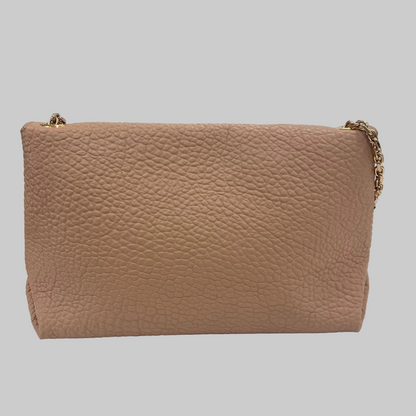 BURBERRY Borsa in pelle beige "Mildenhall"