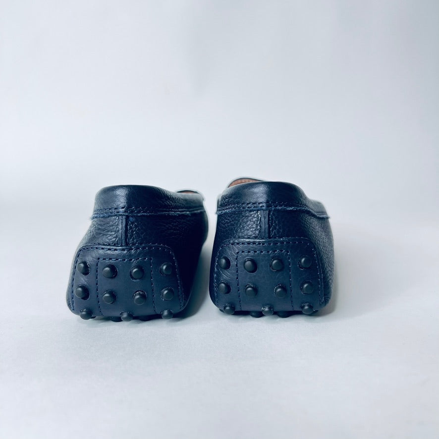 TOD'S Mocassini Gommini in pelle blu