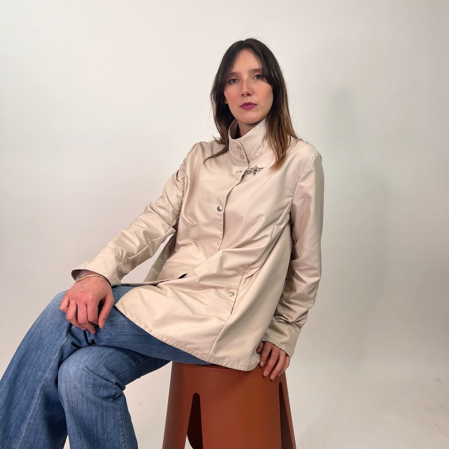 FAY Giacca impermeabile beige chiaro