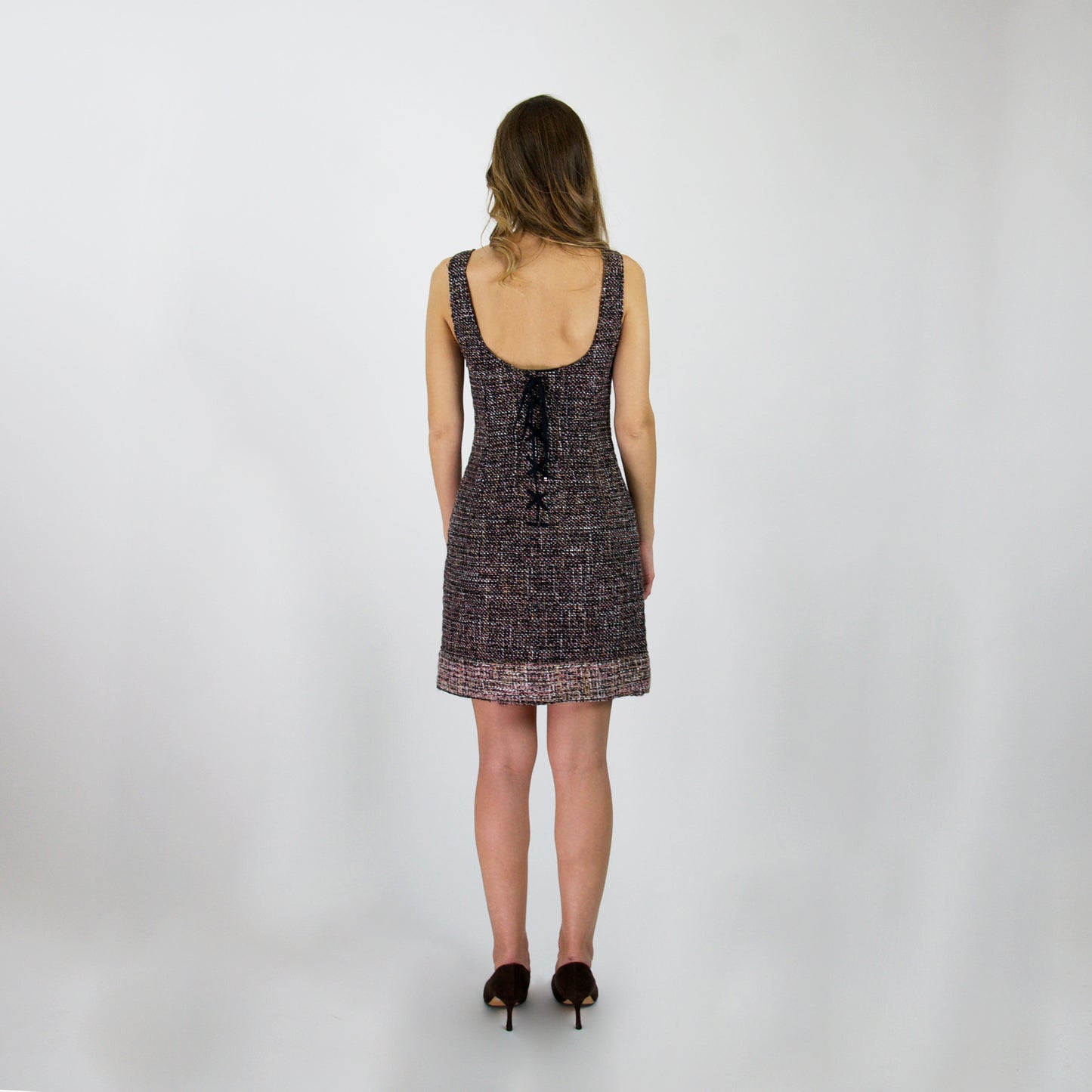 DG DOLCE & GABBANA Abito tubino effetto bouclé