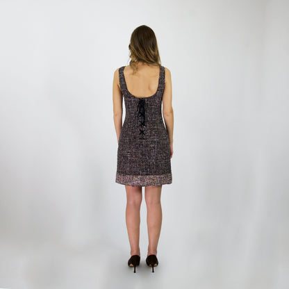 DG DOLCE & GABBANA Abito tubino effetto bouclé