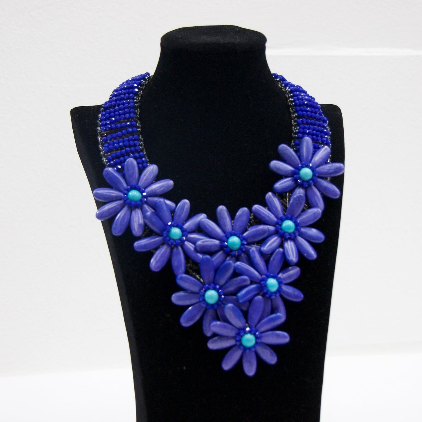 DAMIANA FIORENTINI Collana maxi blu
