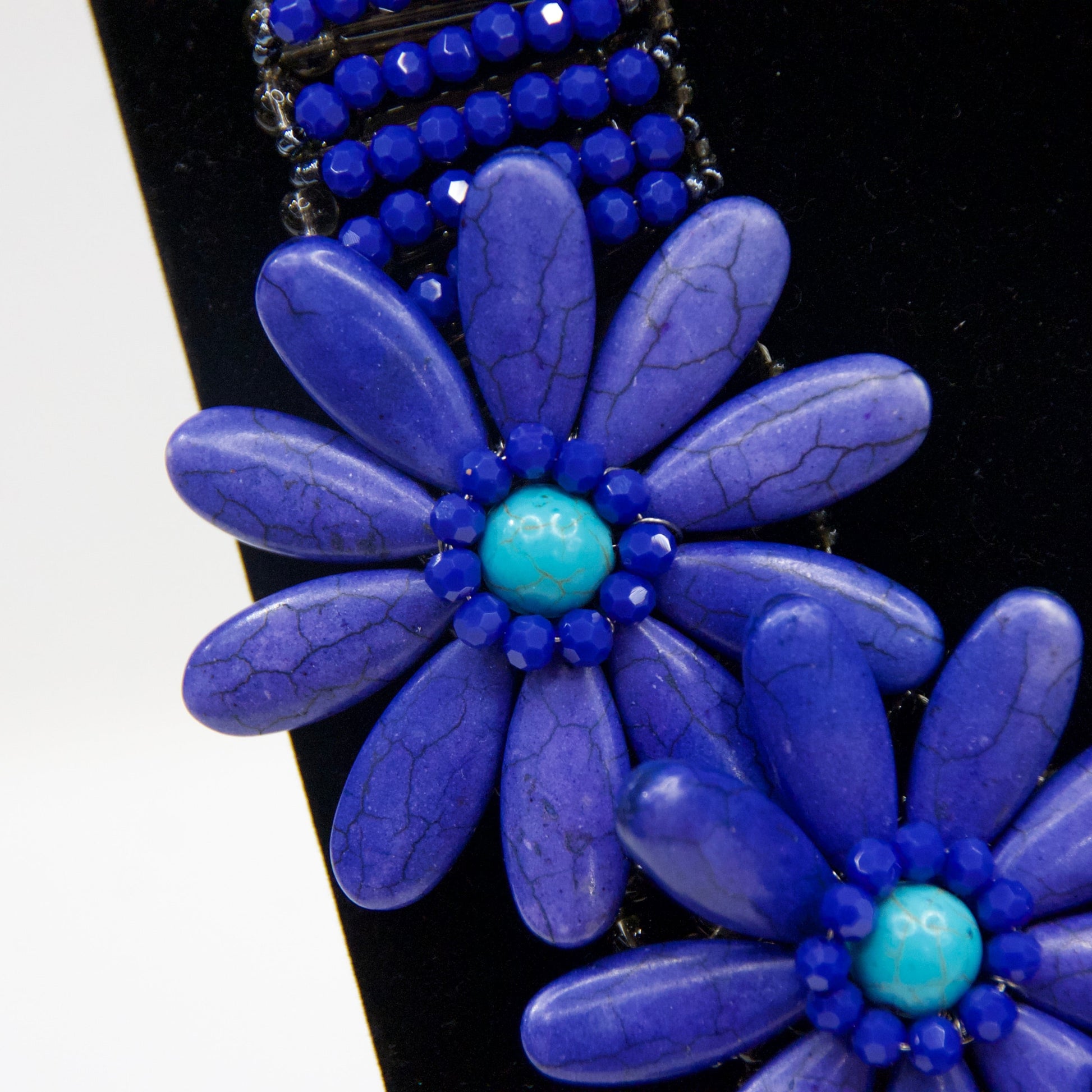 DAMIANA FIORENTINI Collana maxi blu