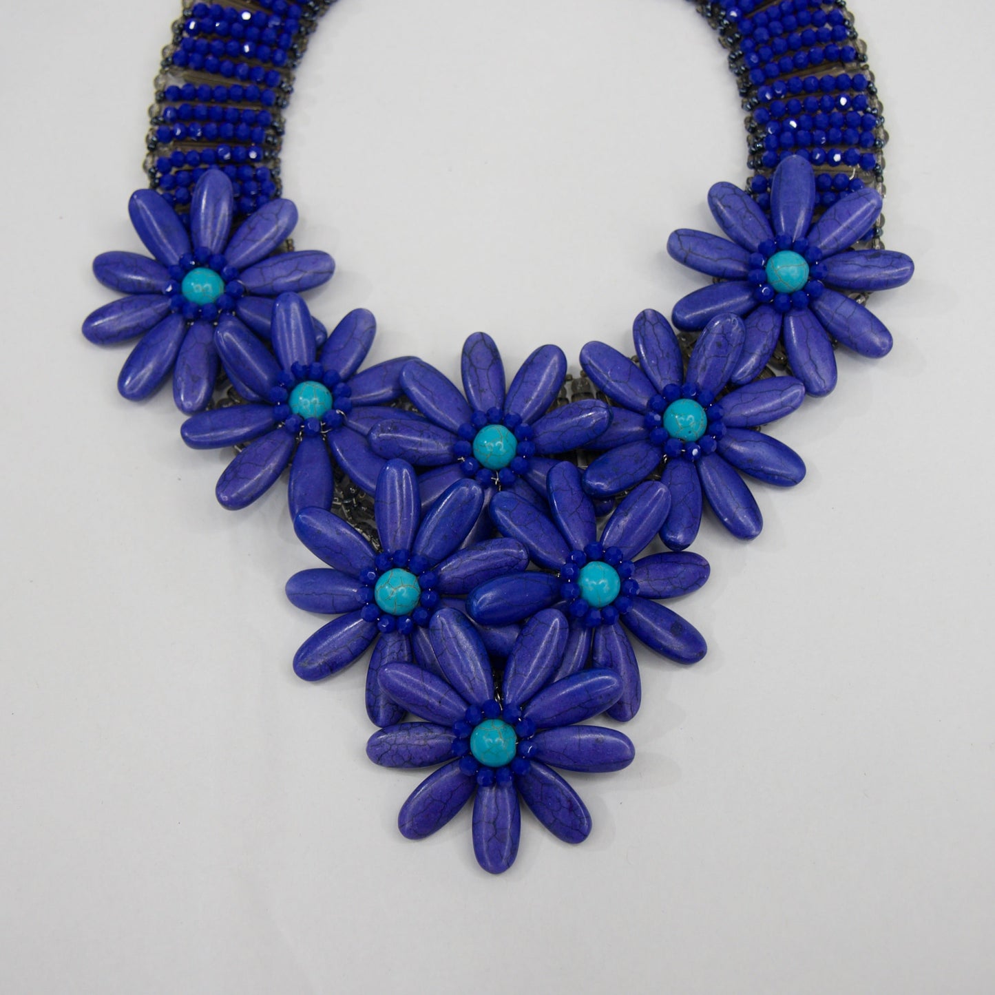 DAMIANA FIORENTINI Collana maxi blu