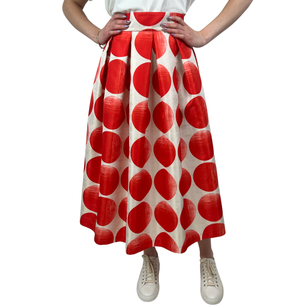 DEPARTMENT 5 Gonna con bolli grandi rossi e pence