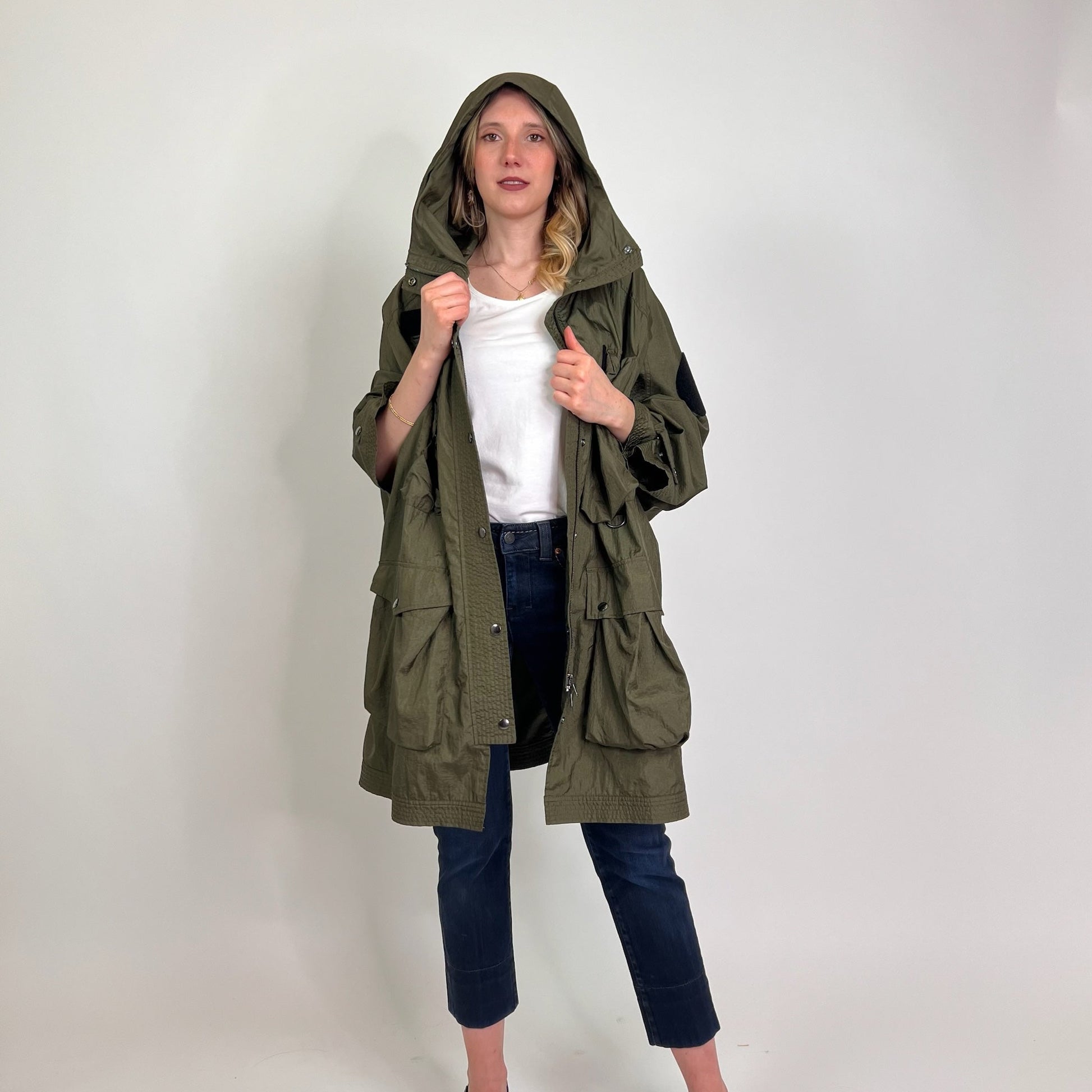 DIESEL Giacca impermeabile verdone