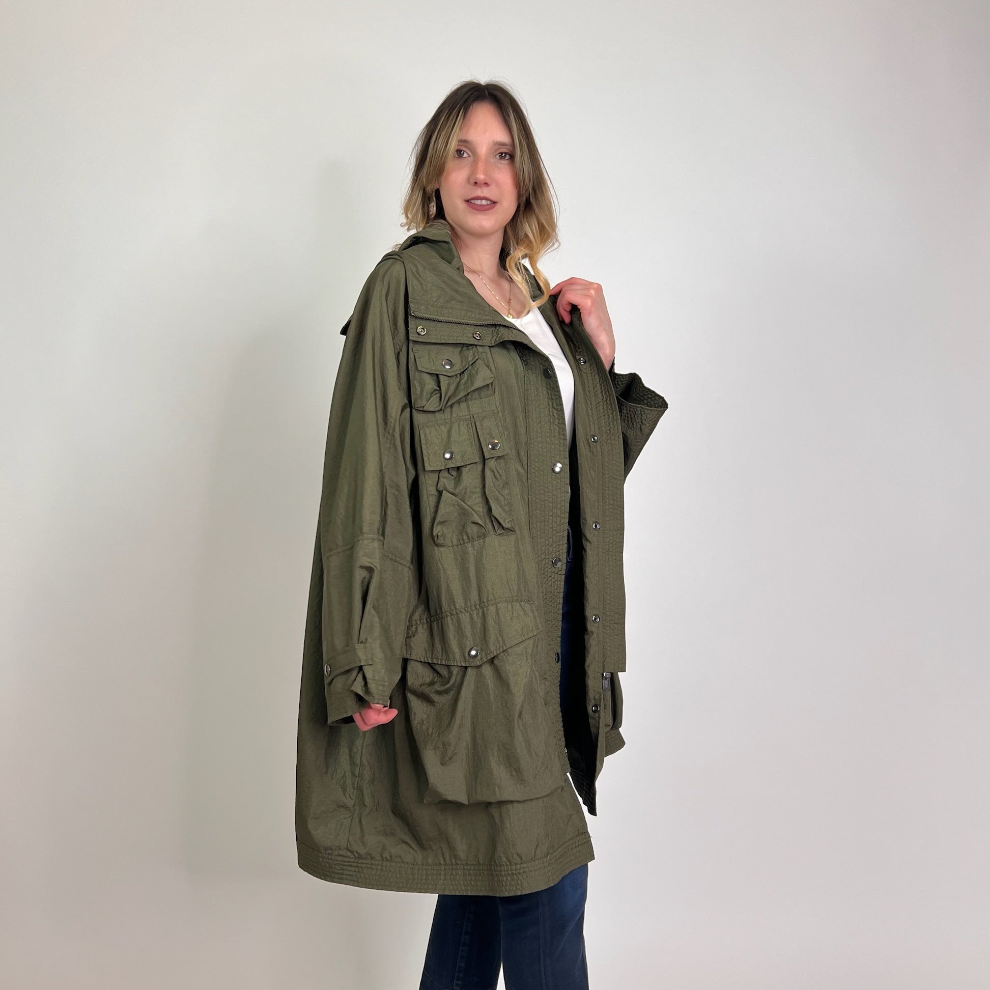 DIESEL Giacca impermeabile verdone