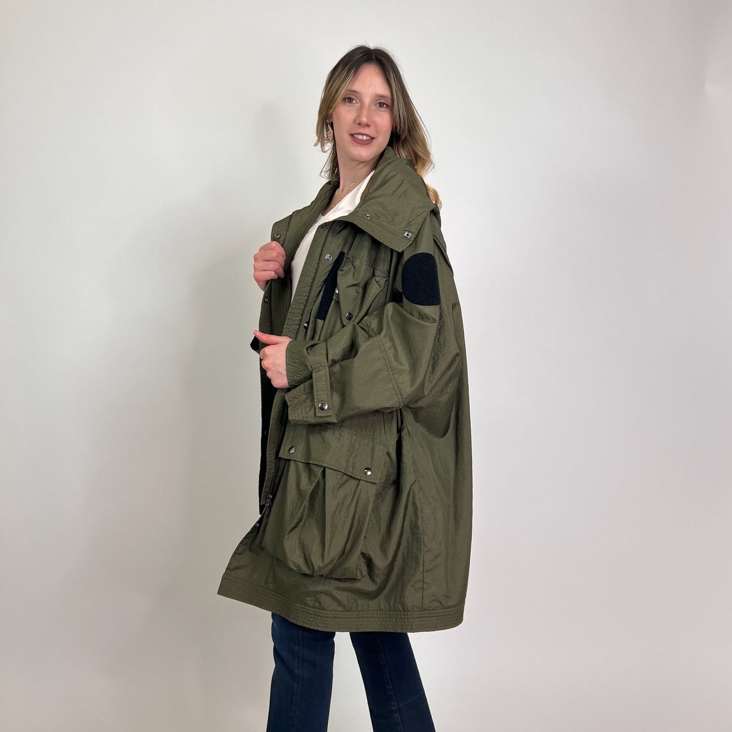 DIESEL Giacca impermeabile verdone