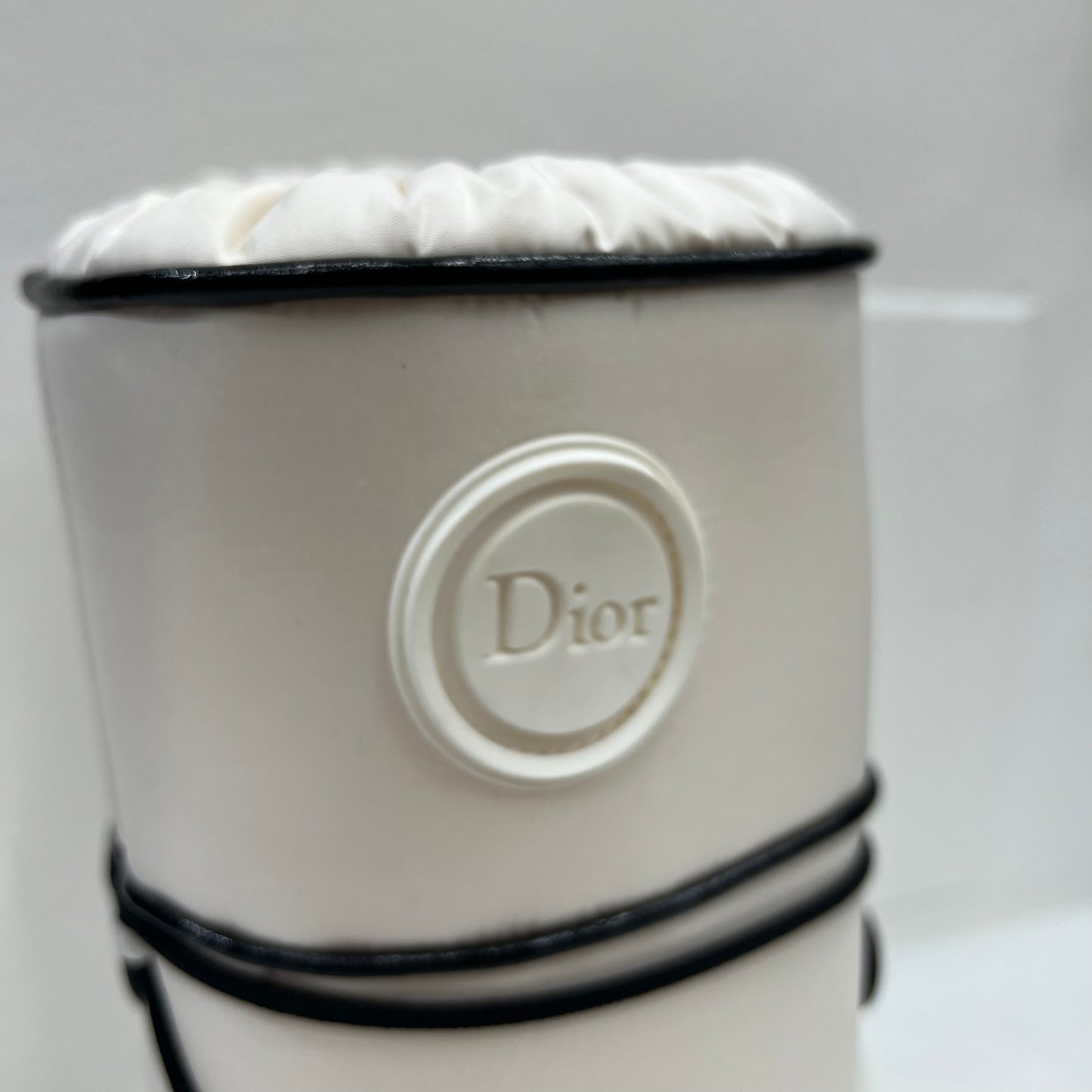 DIOR Moon boot bianco con profili neri