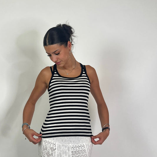 DOLCE & GABBANA Canotta top a righe