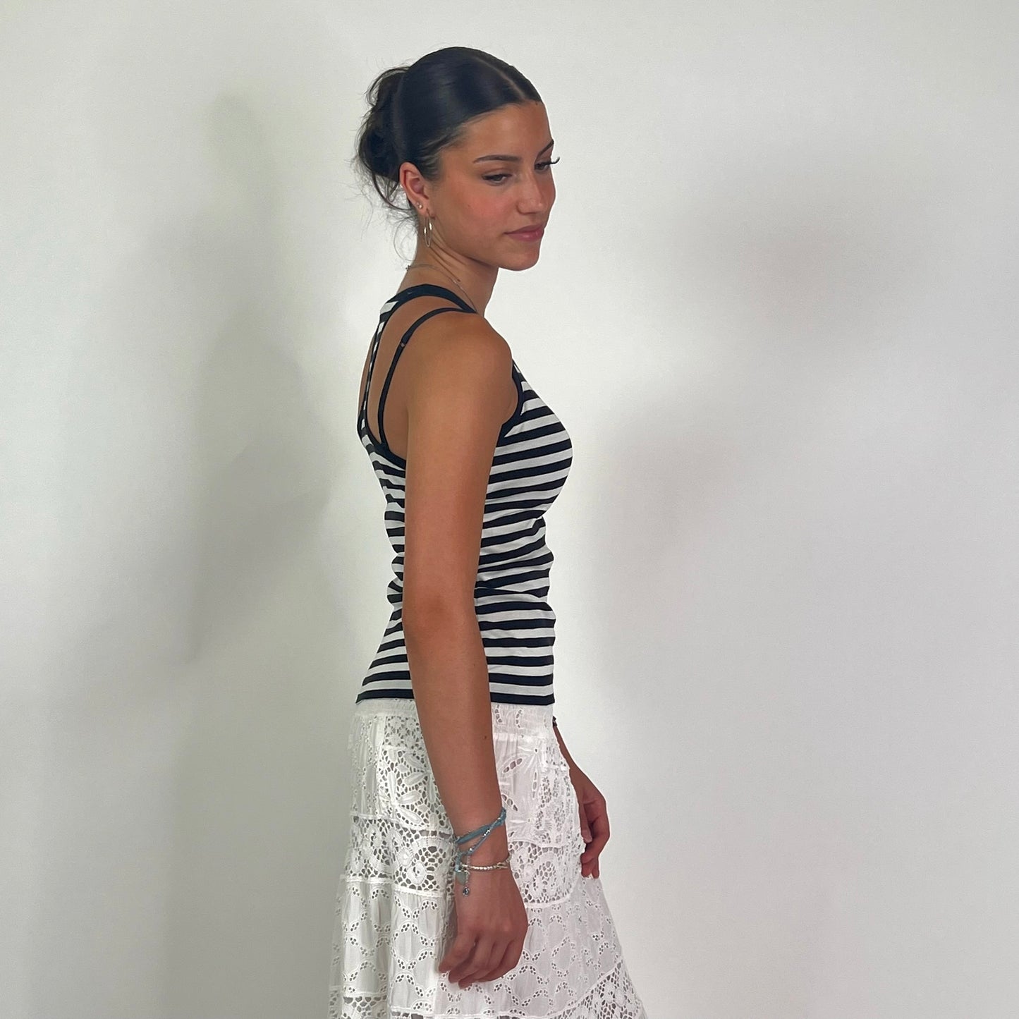 DOLCE & GABBANA Canotta top a righe