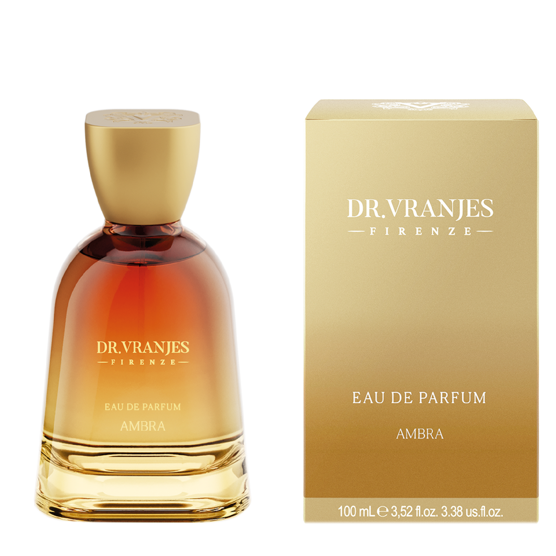 La sublime Eau de Parfum Ambra ha una personalità misteriorsa, dolce e sensuale. Ti avvolgerà nelle sue intense note di ambra, fiori di iris, geranio, labdano e patchouli. Scegli di lasciarti cullare dalle note orientali di legni pregiati e vaniglia del Madagascar.