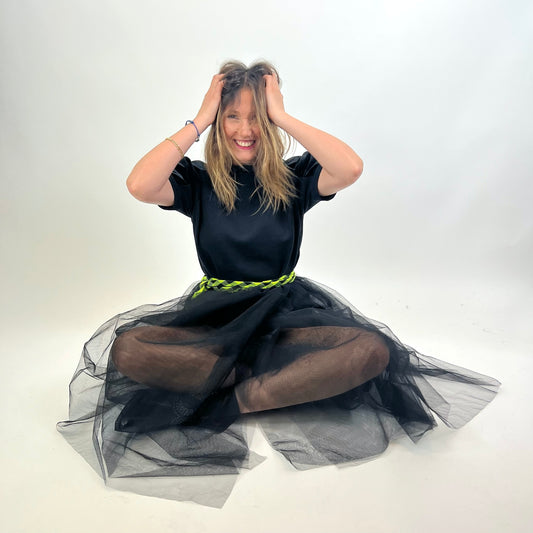 MARC JACOBS Gonna in tulle nero