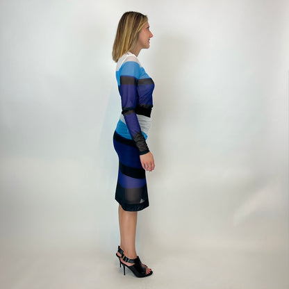 DRIES VAN NOTEN Completo in tulle