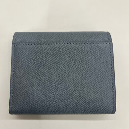 CHRISTIAN DIOR Portafoglio grigio dauphin con logo centrale