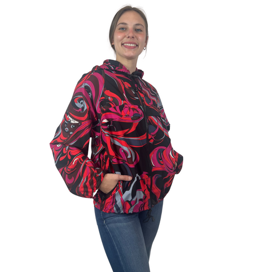 EMILIO PUCCI Giacca impermeabile stampata