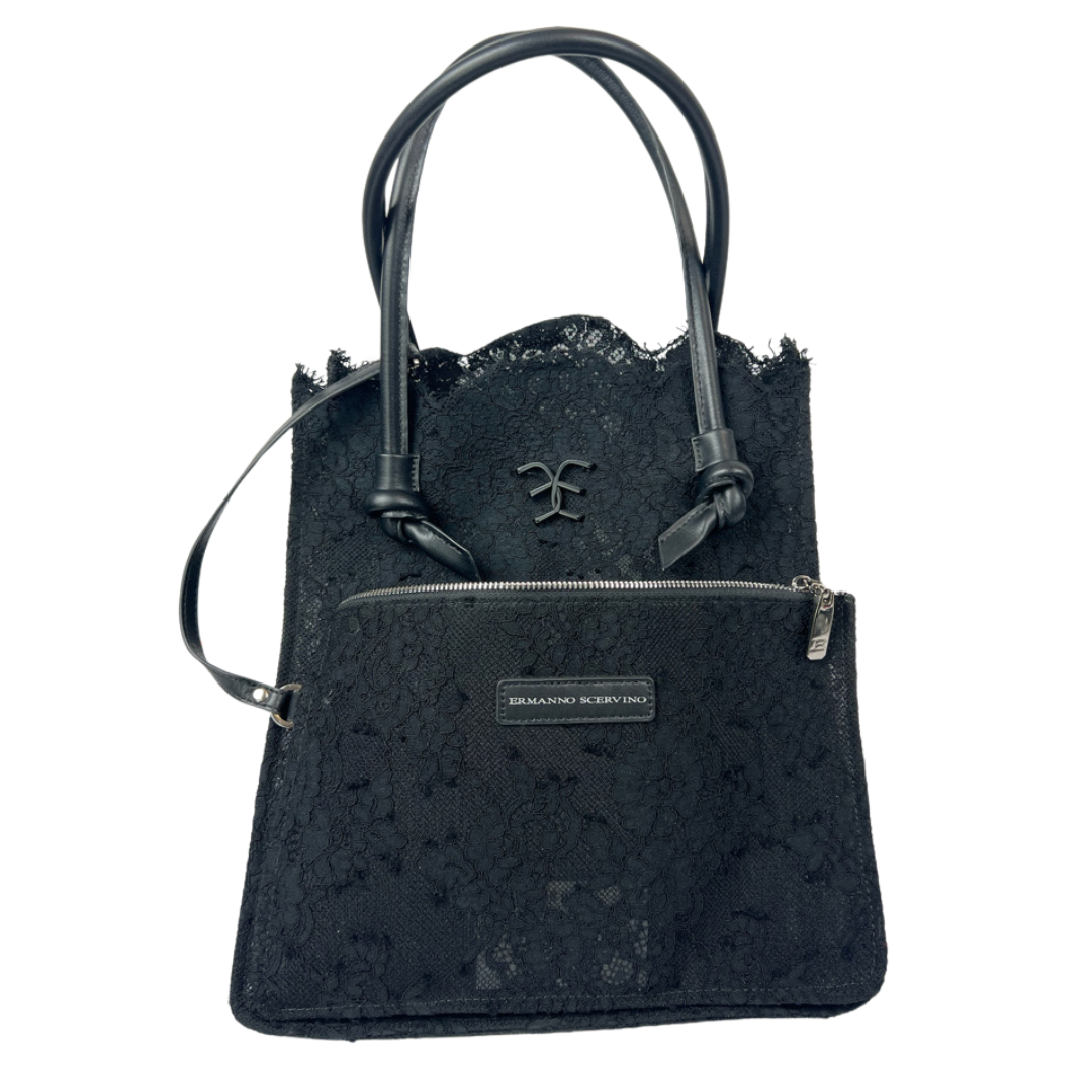ERMANNO SCERVINO Borsa in tessuto di pizzo