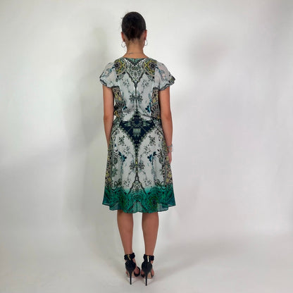 ETRO Abito in seta multicolor
