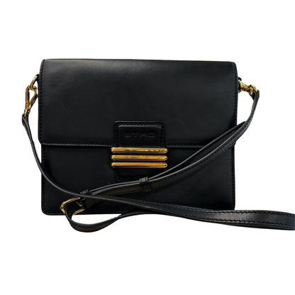 ETRO Borsa in pelle nera Rainbow Bag