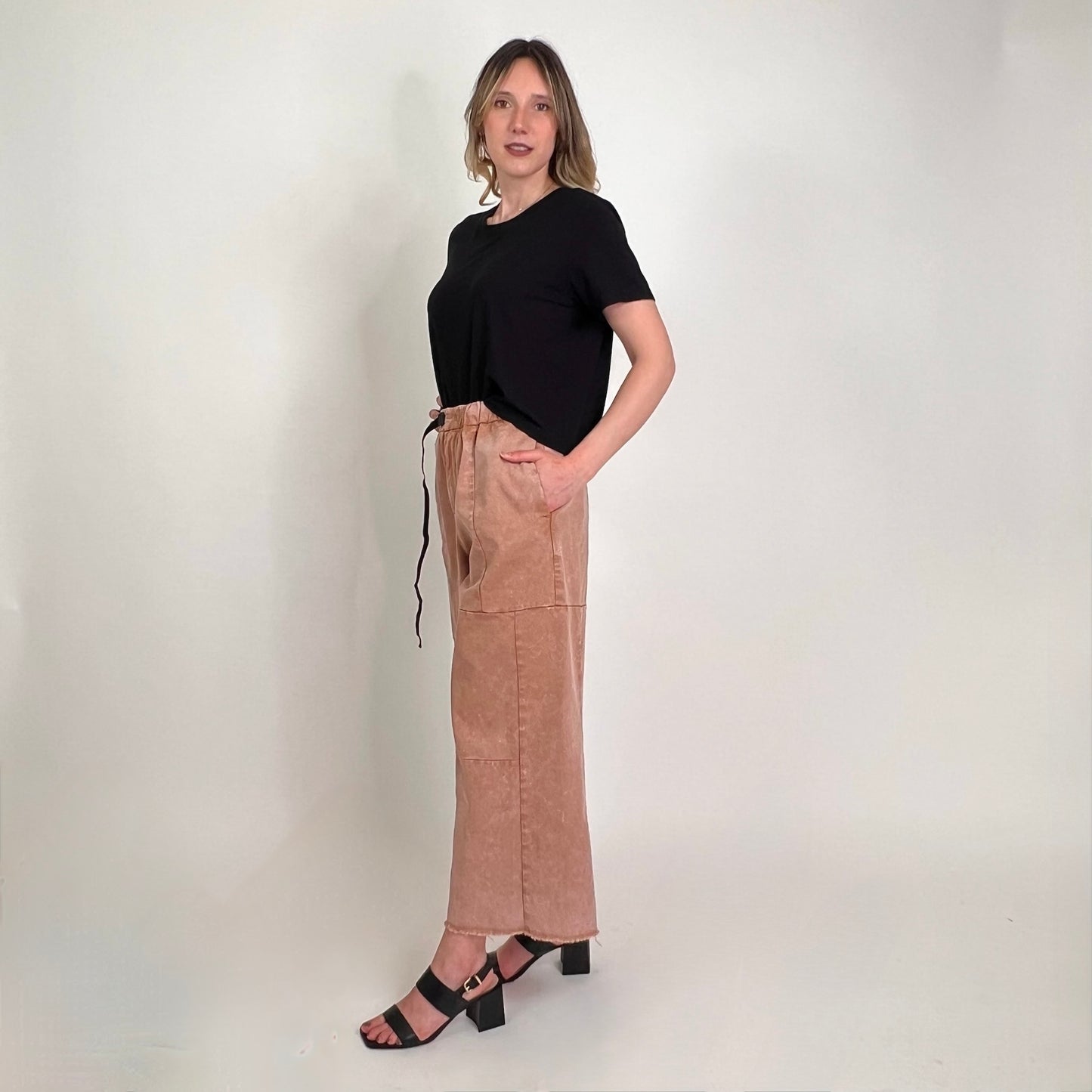 WHITE SAND Pantaloni in cotone