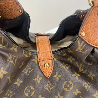 LOUIS VUITTON Borsa Mahina XL Alligator Trim Limited Edition