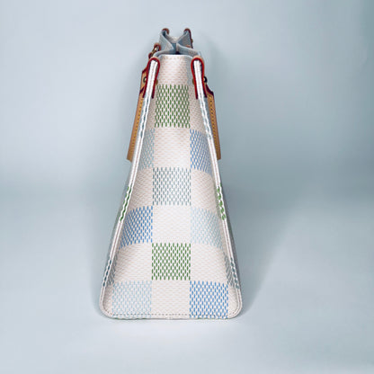 LOUIS VUITTON Borsa OnTheGo damier giant pastel