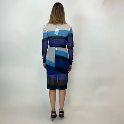 DRIES VAN NOTEN Completo in tulle