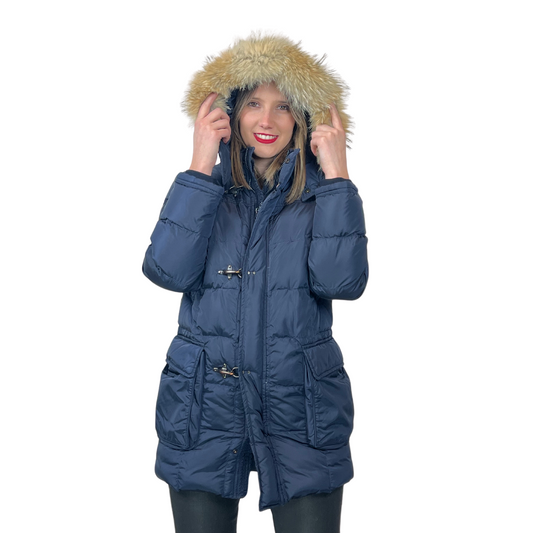 FAY Piumino blu navy