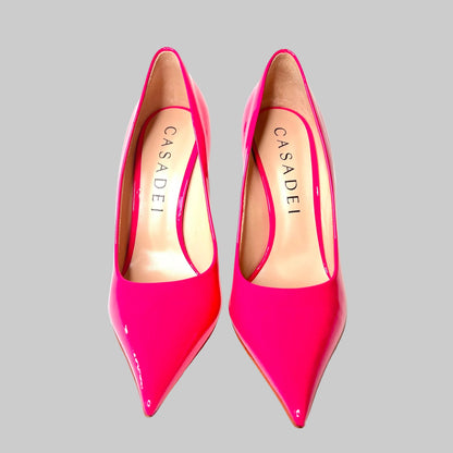 CASADEI Scarpe décolleté in vernice pink