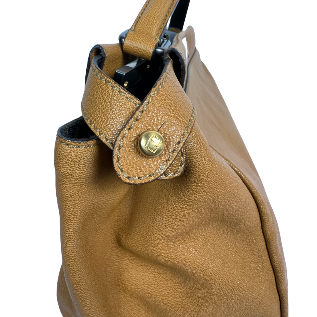 FENDI Borsa Pekaboo grande beige