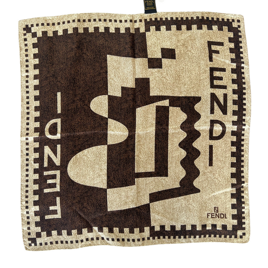 FENDI Foulard carrè 45x45 cm