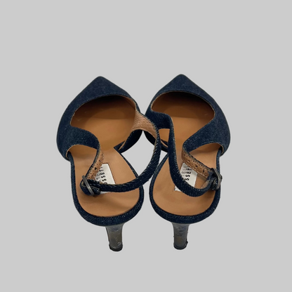 FRATELLI ROSSETTI Scarpa décolleté slingback jeans