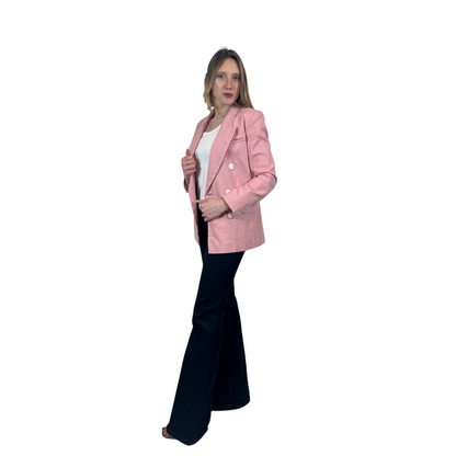 GIADA BENINCASA Giacca blazer rosa bon bon