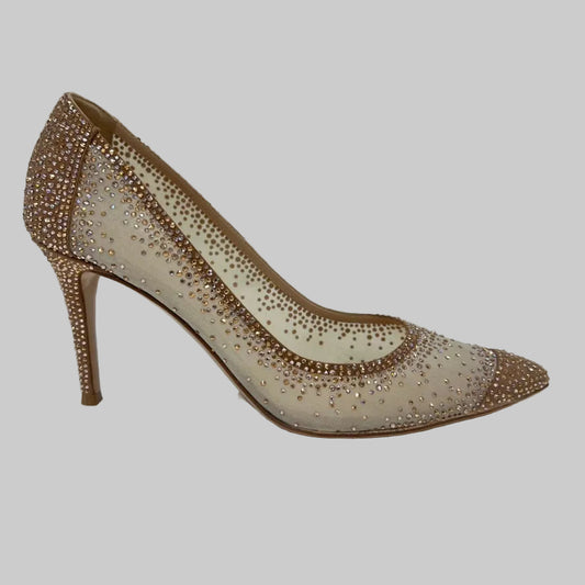 GIANVITO ROSSI Scarpa decolté nude