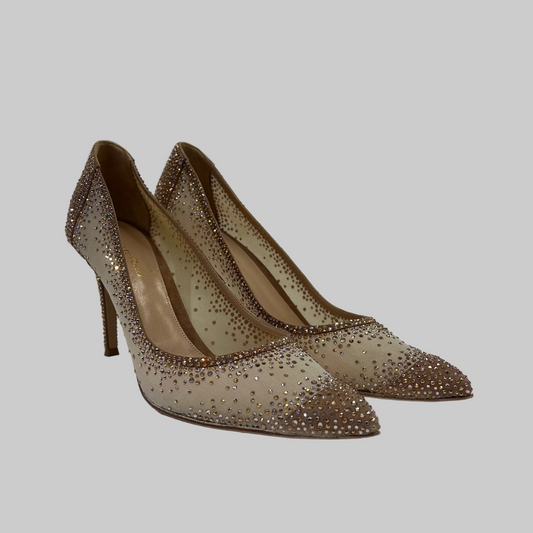 GIANVITO ROSSI Scarpa decolté nude