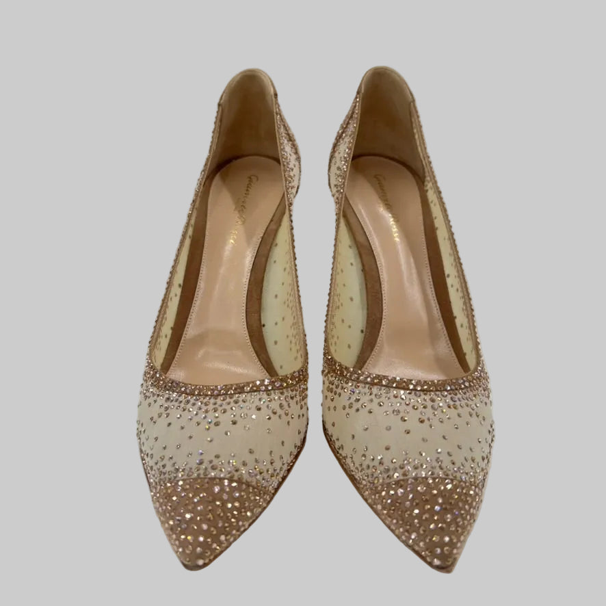 GIANVITO ROSSI Scarpa decolté nude