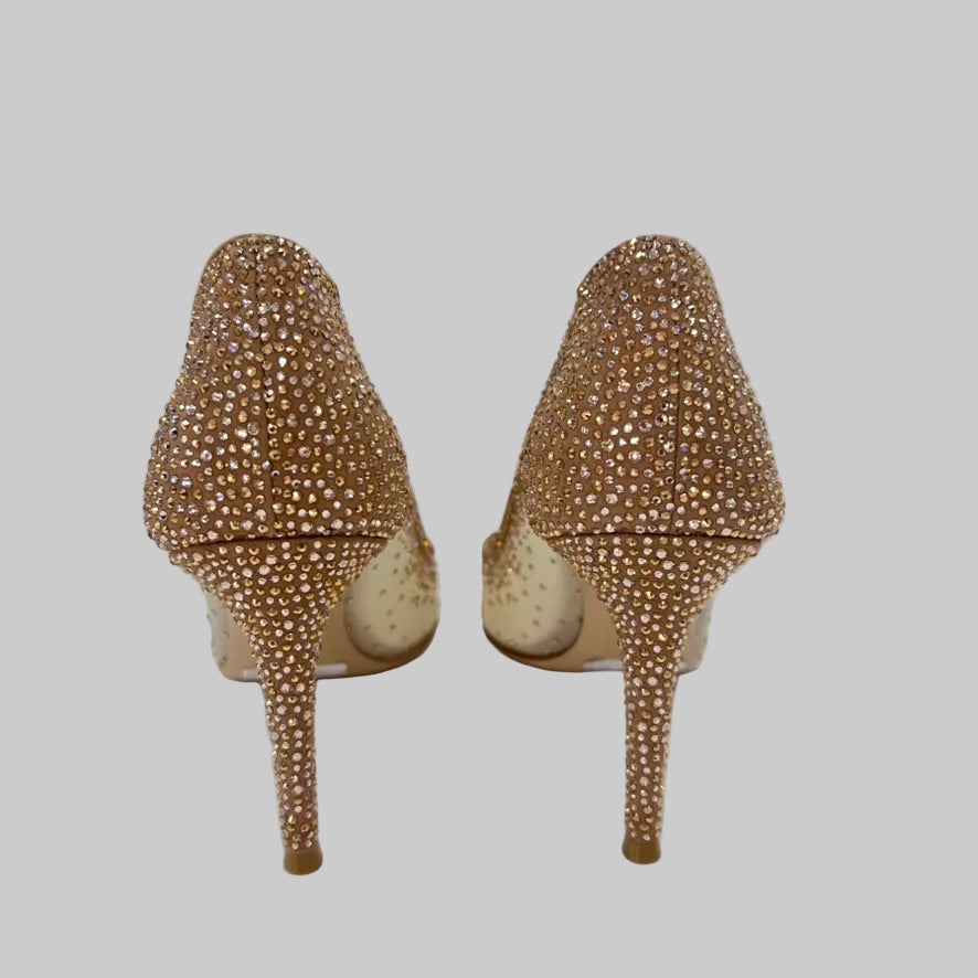 GIANVITO ROSSI Scarpa decolté nude