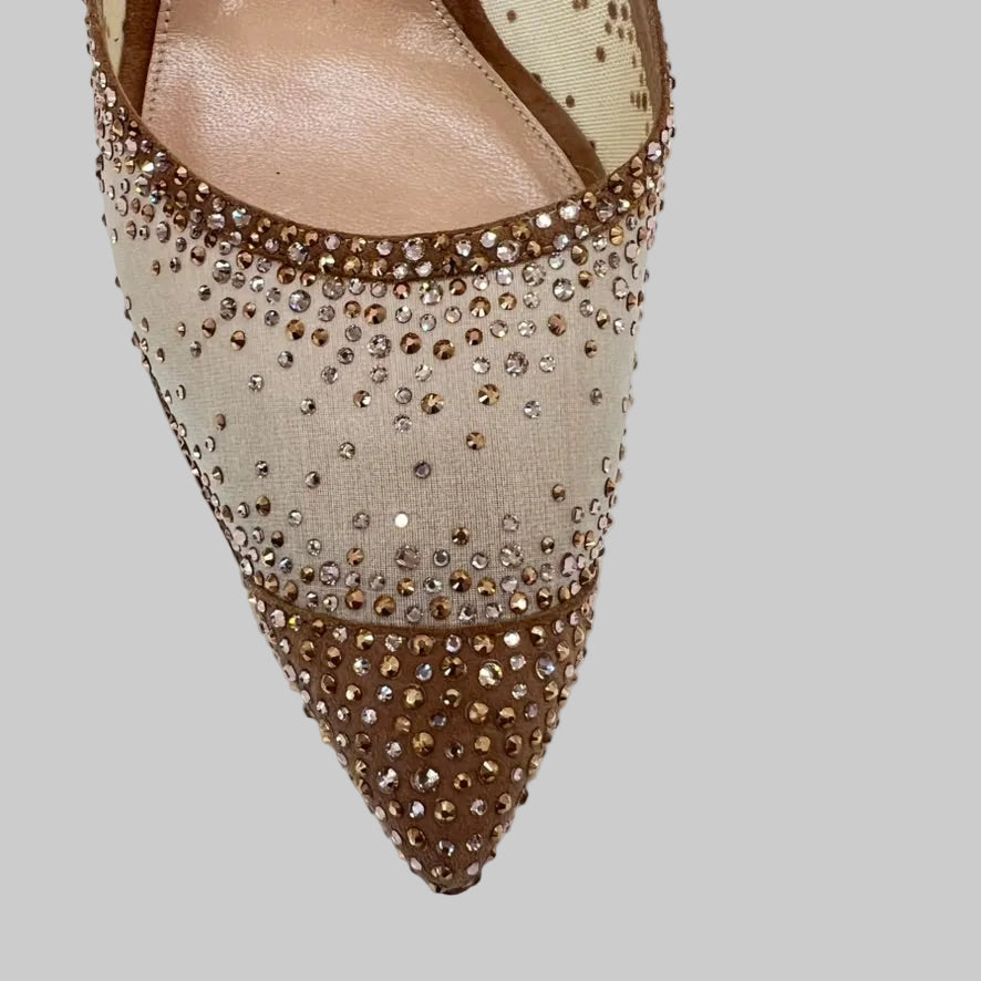 GIANVITO ROSSI Scarpa decolté nude