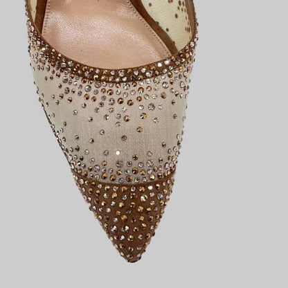 GIANVITO ROSSI Scarpa decolté nude