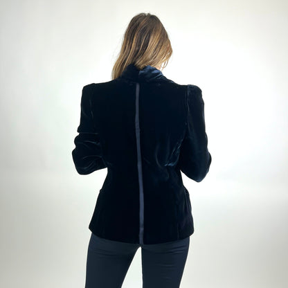 GIORGIO ARMANI Giacca in velluto rasato