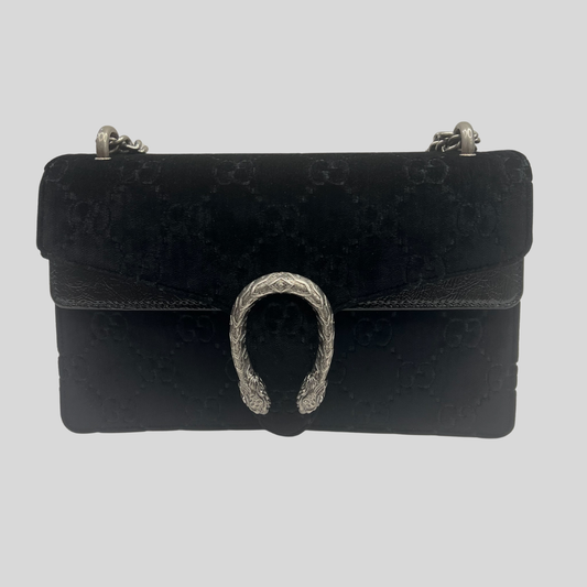 GUCCI Borsa Dionysus Velvet nero