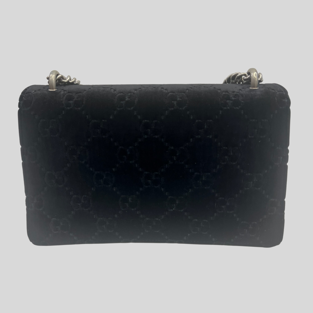 GUCCI Borsa Dionysus Velvet nero