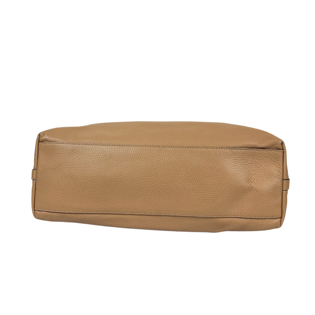 GUCCI Borsa Gifford a trapezio biscotto