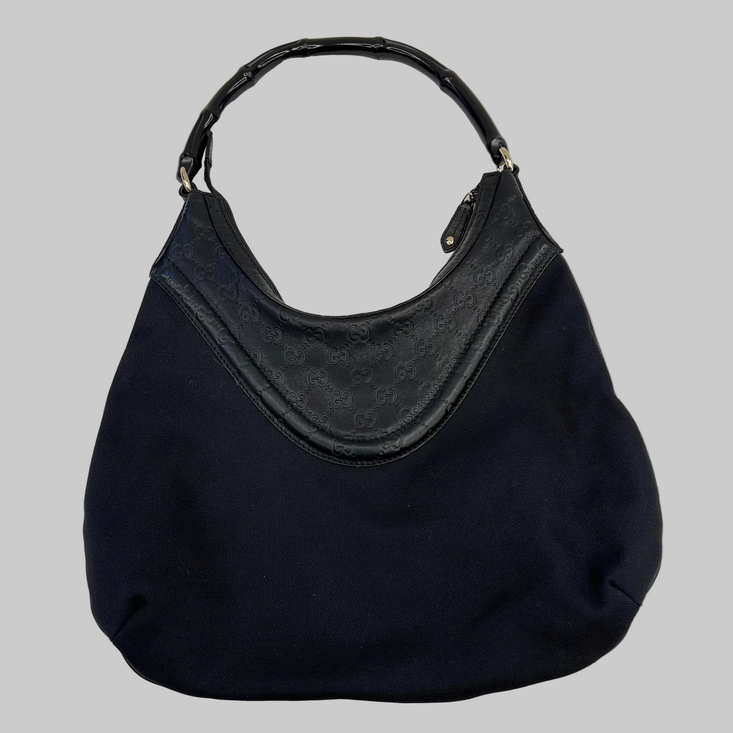 GUCCI Borsa in tessuto nero