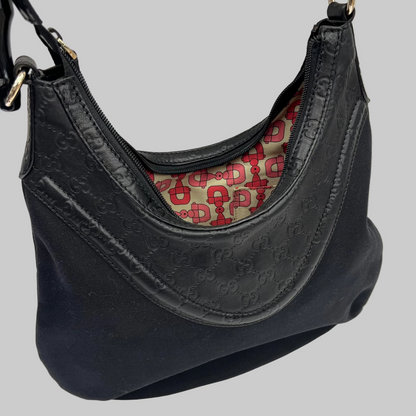 GUCCI Borsa in tessuto nero