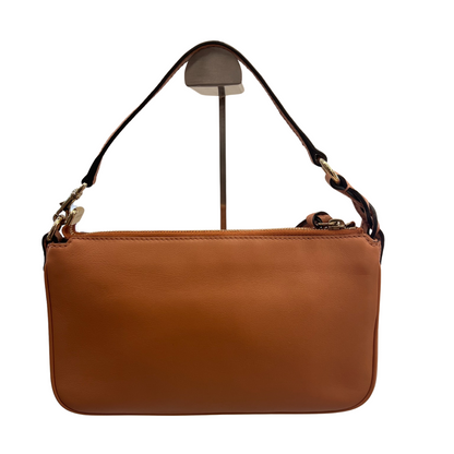 GUCCI Borsa pochette piatta color cipria