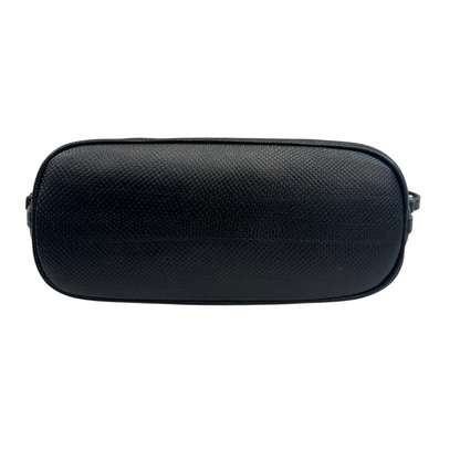 GUCCI Borsa pochette rettangolare in pelle nera