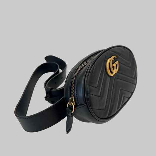 GUCCI Marsupio Marmont nero